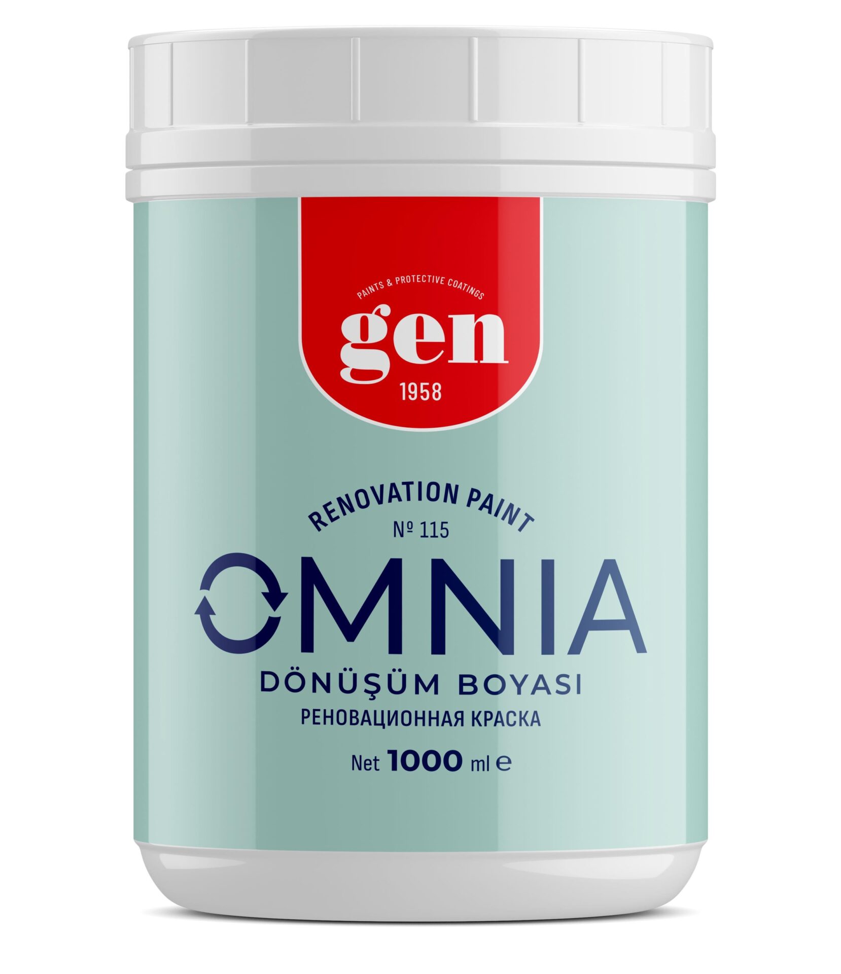 DÖNÜŞÜM BOYASI OMNIA 1000 ML BEYAZ