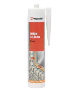 Würth Nötr Silikon Antrasit Gri 310 ml