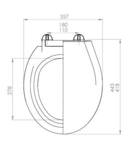 Donau Yasemin Soft Close Klozet Kapağı